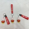 Creative Cartoon soft rubber keychain for the Year of the Rabbit: A series of pendants featuring abundant wealth in the Year of the Rabbit Application Scenario